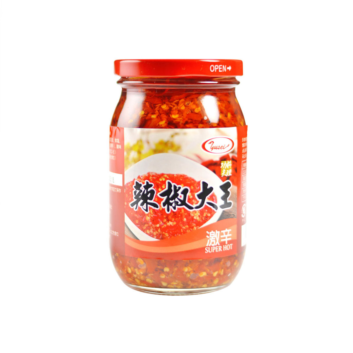 楽天市場】友盛辣椒大王430g【1点】激辛口唐辛子味噌 ラー油