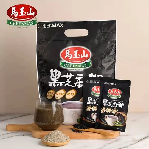 容磨磨-中華物産 - 台湾馬玉山 黒芝麻糊360g(12袋入り)
